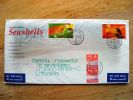 Cover Sent From Hong Kong To Lithuania, Sport Soccer Football, World Cup 2002 - Storia Postale