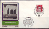 GERMANY - HEATING PLANT - FDC  - 1975 - Elektriciteit