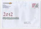 ENTIER POSTAL LAPOSTE BONNE ANNEE 2012  MONDE 50G  DU 13/01/2012  SUPERBE - Official Stationery