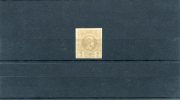 1891-96 Greece- Small Hermes 3rd Period (Athenian) 2l. Deep Bistre Mint No Gum W/traces Of Hinge - Unused Stamps