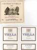 MADIRAN - Chateau De Viella - 3 Etiquettes : 1994 - 2003 - 2004 - Bortolussi   (38925) - Madiran