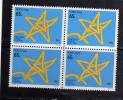 PORTOGALLO - PORTUGAL 1992 EUROPA UNITA MNH QUARTINA - Unused Stamps