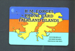FALKLAND ISLANDS  -  Remote Phonecard As Scan - Islas Malvinas