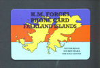 FALKLAND ISLANDS  -  Remote Phonecard As Scan - Islas Malvinas