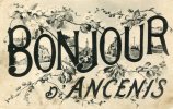 CPA 44 BONJOUR D ANCENIS 1914 - Ancenis