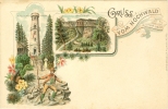 Zittauer Gebirge, Gruss Vom Hochwald, Farb-Litho, Um 1900 - Zittau