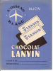 Protège Cahier Chocolat Lanvin  Dijon 21 Côte D' Or - Protège-cahiers