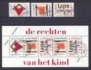 Pay-Bas  -  1989  :  Yv  1341-43  +  Bloc  33  (o) - Used Stamps