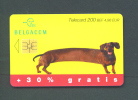 BELGIUM  -  Chip Phonecard As Scan - Met Chip