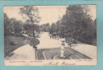 MONDORF  Les  BAINS  -  BAD  MONDORF  -  Le Parc - Der Park  -  1905  -   CARTE  ANIMEE  - - Mondorf-les-Bains