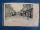 CP ..CHATILLON EN BAZOIS..RUE DU COMMERCE..PRECURSEUR..1902.......ATTENTION CP A RECOLLEE.. - Charny