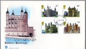 Great Britain 1978 Historic Buildings FDC - Southampton - 1971-1980 Decimal Issues