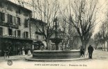 CPA 30 PONT SAINT ESPRIT FONTAINE DE COQ 1920 - Pont-Saint-Esprit