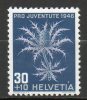 SUISSE   30c+10c Bleu Foncé Rose   1946 N°436 - Ungebraucht