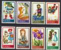 Poland, Year 1968, Mi 1828-1835, Fairy Tales, MNH ** - Unused Stamps