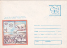 POLAR BEAR, PINGUINS, POLAR PHILATELY, 1983, COVER STATIONERY, ENTIER POSTAL, UNUSED, ROMANIA - Ours