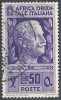 1938 AOI USATO SOGGETTI VARI 50 CENT - RR10116 - Italian Eastern Africa