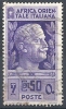 1938 AOI USATO SOGGETTI VARI 50 CENT - RR10120 - Africa Orientale Italiana