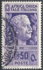 1938 AOI USATO SOGGETTI VARI 50 CENT - RR10122-3 - Italiaans Oost-Afrika