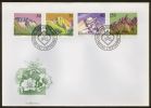 LIECHTENSTEIN 1989 Mountains - Cacheted, Official FDC In Perfect Quality - Briefe U. Dokumente