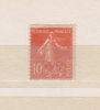 France Neuf Y&T N° 146 * Type Semeuse Croix Rouge - Unused Stamps