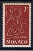 MC+ Monaco 1954 Mi 476 Mlh Rotes Kreuz - Nuevos