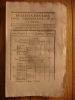 BULLETIN DES LOIS De 1832 - GENDARMERIE GENDARMES DELITS FORESTIERS - MICHEL LITTAIS MARTINIQUE HOMME DE COULEUR - Décrets & Lois