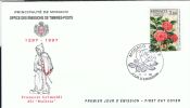 MC+ Monaco 1996 Mi 2329 FDC Blumenbinderei - Covers & Documents