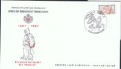 MC+ Monaco 1996 Mi 2335 FDC Grimaldi-Dynastie - Storia Postale