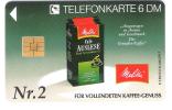 Germany - K800b  07/93 - Melitta Kaffee - Caffee - Cafe - Coffee - Private Chip Card - 2.000 Ex. - K-Series : Série Clients