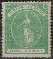 Iles Vierges - 1866 - Y&T N° 3, Neuf Sans Gomme - Iles Vièrges Britanniques