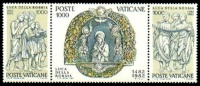 (002) Vatican  Art / Kunst / Konst / Della Robbia / Strip  ** / Mnh  Michel 805-07 - Andere & Zonder Classificatie