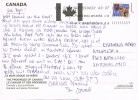 Postal CANADA 2002- Mapa De Canada Y Provincias - Storia Postale