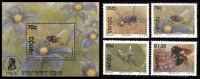 (11+13) Venda   Animals / Animaux / Tiere / Dieren / Fauna / Insects / Bees / Abeilles   ** / Mnh  Michel 237-40 + BL 8 - Venda