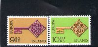 ISLANDA 1968 ** - 1968