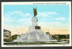 PANAMA  BALBOA STATUE , SAINT THOMAS HOSPITAL ,    OLD POSTCARD - Panama