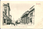 BRUXELLES  RUE DE LA REGENCE ET PALAIS DES BEAUX ARTS  1899 - Avenidas, Bulevares