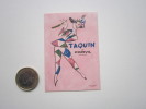 FORVIL - TAQUIN - Carte Parfumée Calendrier 1962 - Anciennes (jusque 1960)