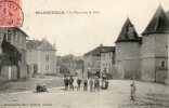 BULGNEVILLE La Place  Voyagée Timbrée En 1906 - Bulgneville