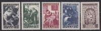 Saar,267-71,postfrisch - Unused Stamps