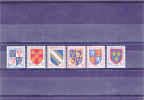 FRANCE    1953  Y.T. N° 951 à 954  Et  958  959  NEUF*  Charnière Ou Trace - 1941-66 Coat Of Arms And Heraldry