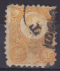 HONGARIJE - Michel - 1871 - Nr 1b - Gest/Obl/Us - Usati