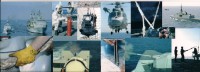 Frégate Lance Missiles Marine Nationale "Guépratte" , Divers Exercices à La Mer - Boats