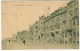 4 Westende-Bains La Digue Gest.1928 Naar Antwerpen  Cfr Scan - Westende