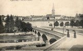 CHATEL SUR MOSELLE Pont Sur La Moselle Voyagée Timbrée En 1907 - Chatel Sur Moselle