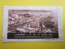 France Vignette-Lorient  : 9-10- 11 Juin 1962 Concours International De Musique -oblitération Postale (.) érrinnophilie - Turismo (Vignette)