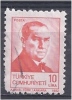TURKEY 1982 Kemal Ataturk  -  Red - 10l. FU - Oblitérés