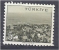 TURKEY 1958 Towns (Small Size) -  5k - Green (Mus) MH - Unused Stamps