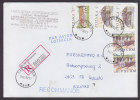 Poland Registered Récommandée Einschreiben SKRZYSZÓW Label 1992 Cover To GOUDA Holland Netherlands - Lettres & Documents