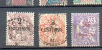 MAROC 401 - YT 21-22-24 Obli - Used Stamps